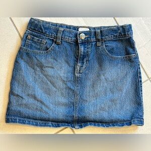 Children’s Place Girls Denim Skirt With Inner Adjustable Waistband Size 10 plus